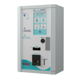 Wi WASH  TOUCH / Monnayeur / lecteur de billet / Bancaire sans Contact